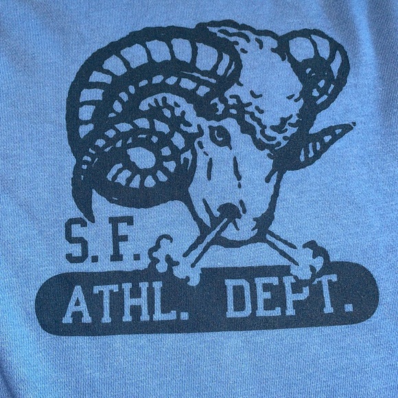 Gap Terry Lined Graphic Print Crewneck Pullover Sweatshirt - Picture 3 of 5